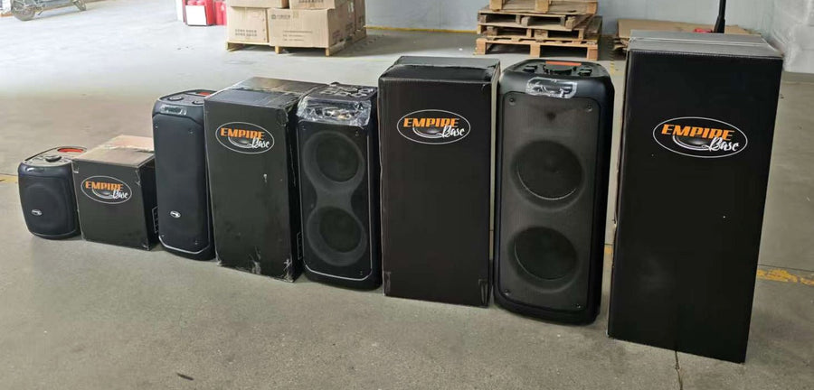 Customer-branded audio product range sourced through TL Enterprises